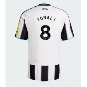 Newcastle United Sandro Tonali #8 Jalkapallovaatteet Kotipaita 2025-26 Lyhythihainen